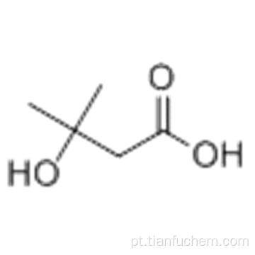 Ácido butanóico, 3-hidroxi-3-metil CAS 625-08-1